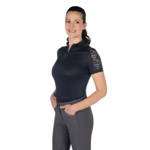 Women's riding polo shirt HKM Nelly image-1
