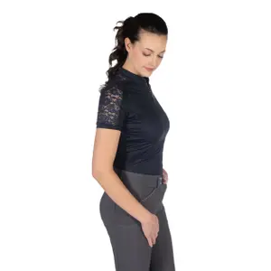 Women's riding polo shirt HKM Nelly image-3