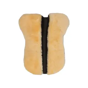Sattelunterlage aus Lammfell für Pferd HKM Comfort image-1