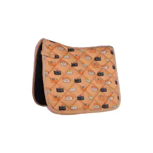 Dressage saddle pad for horses HKM Naples image-0