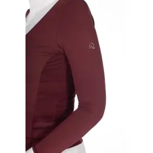 Dames wedstrijdpolo met lange mouwen HKM Virginia image-4
