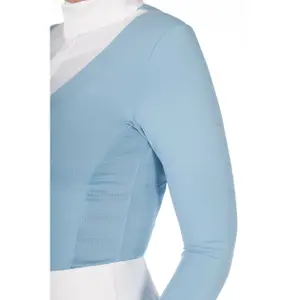 Dames wedstrijdpolo met lange mouwen HKM Virginia image-3