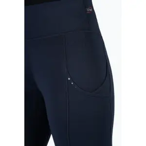 Reitleggings full grip Damen HKM Cosy II image-4