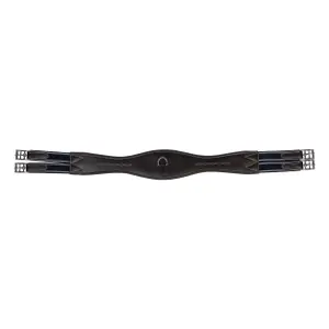 Leather horse girth HKM Dallas image-0