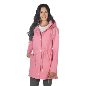 Women's waterproof hooded riding jacket HKM Ohio image-2