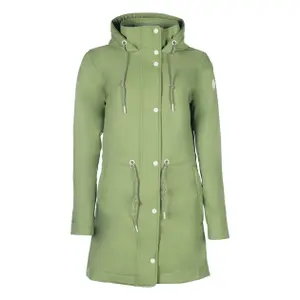 Women's waterproof hooded riding jacket HKM Ohio image-0
