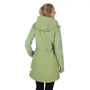 Women's waterproof hooded riding jacket HKM Ohio image-1