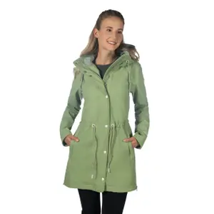 Women's waterproof hooded riding jacket HKM Ohio image-2