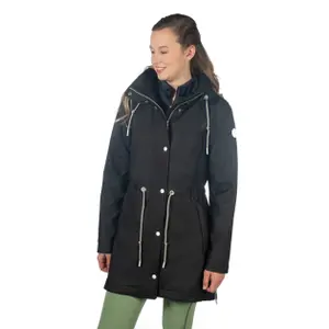 Women's waterproof hooded riding jacket HKM Ohio image-2