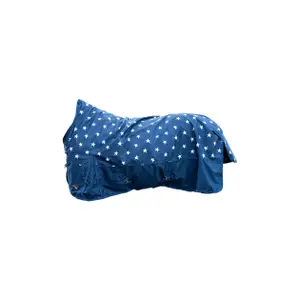 High Neck Outdoor Horse Rug Smooth Lining HKM Norwich 600D image-0