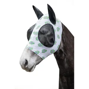 Anti-fly Mask HKM Avocado image-0