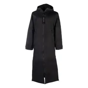 Extra Long Hooded Waterproof Riding Jacket Women HKM Julie image-0