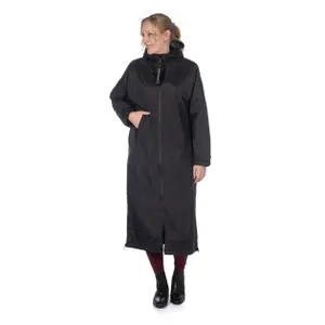 Extra Long Hooded Waterproof Riding Jacket Women HKM Julie image-4