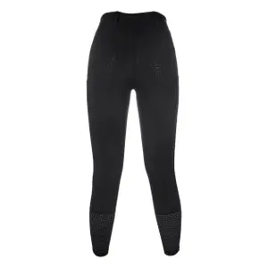 Women's full grip riding leggings HKM Juna image-3