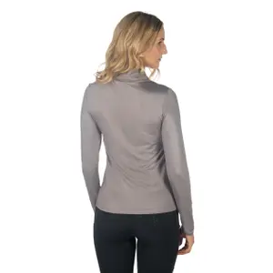 Langærmet ridetrøje til kvinder HKM Summer Milano II image-3