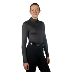 Dámský dlouhý rukáv jezdecký dres HKM Summer Milano II image-1