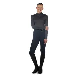 Dámský dlouhý rukáv jezdecký dres HKM Summer Milano II image-2