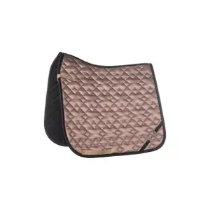 Dressage saddle pad for horses HKM Golden Bit image-0