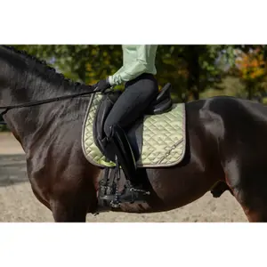 Dressage saddle pad for horses HKM Golden Bit image-4