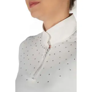 Women's competition polo shirt HKM Premium image-3
