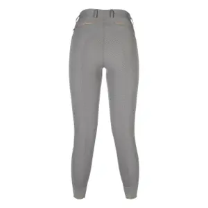 Full grip riding Trousers for women HKM Rosegold Sparkle image-1