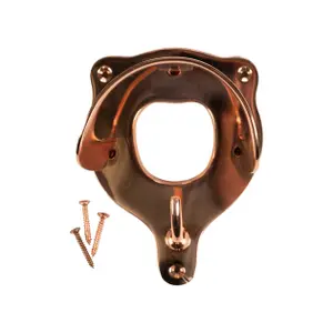 Brass Bridle Holder HKM image-1