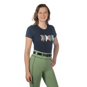 Damen T-Shirt HKM Mirror image-2
