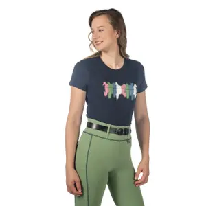 Damen T-Shirt HKM Mirror image-3