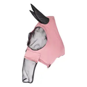 Elastisk fluemaske til hest med næsebeskyttelse HKM image-0