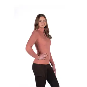 Functioneel T-shirt met lange mouwen voor meisje HKM Supersoft II image-3
