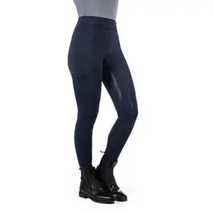 Women's full grip riding leggings HKM Rio image-1