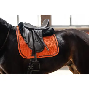 Dressage saddle pad for horses HKM Florence image-1