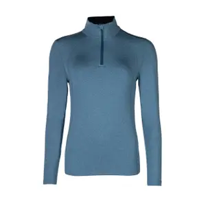 T-shirt equitazione a maniche lunghe da donna HKM Essentials Winter image-0
