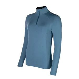 T-shirt equitazione a maniche lunghe da donna HKM Essentials Winter image-2