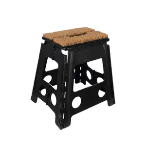 Folding Stool with Doormat HKM