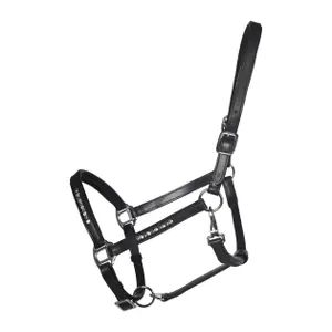 Leren halster voor paarden HKM Sparkle image-0