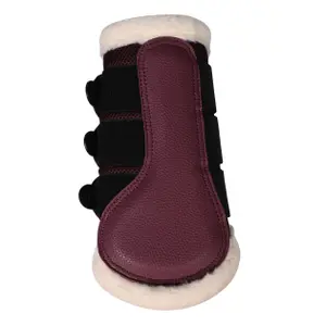 Geschlossene Beinschützer für Pferde mit Fell HKM Comfort Premium Mesh image-2
