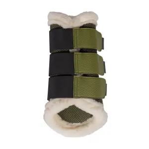 Geschlossene Beinschützer für Pferde mit Fell HKM Comfort Premium Mesh image-0