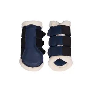 Ochrony na nogi dla konia z futrem HKM Comfort Premium Mesh image-0