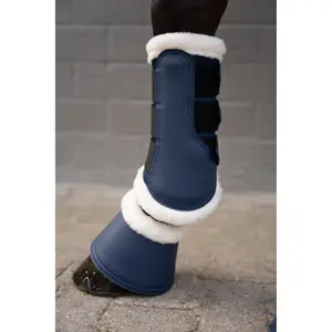 Ochrony na nogi dla konia z futrem HKM Comfort Premium Mesh image-4