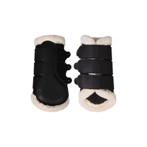 Ochrony na nogi dla konia z futrem HKM Comfort Premium Mesh image-2