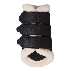 Ochrony na nogi dla konia z futrem HKM Comfort Premium Mesh image-0