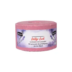 Lavender Salt Lick for Horses HKM Lolly Lick