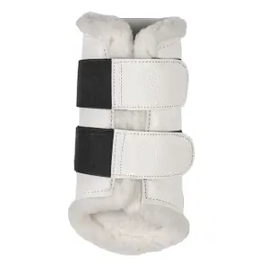 Geschlossene Gamaschen für Pferde HKM Comfort Premium Fur II image-0