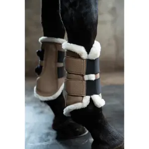 Ghette da cavallo chiusi HKM Comfort Premium Fur II image-1