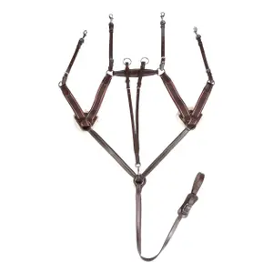 Five Point Horse Hunting Collar HKM image-0