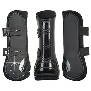 Open Tendon Boots and Fetlock Protectors for Horse HKM Diamonds image-0