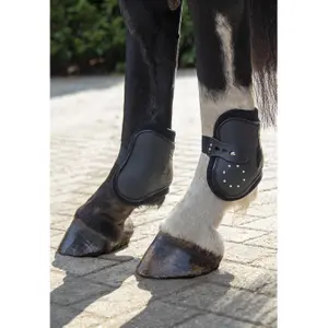 Open Tendon Boots and Fetlock Protectors for Horse HKM Diamonds image-4