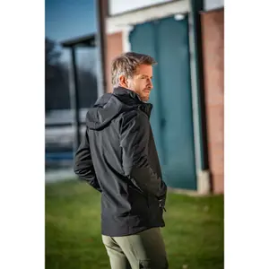 Waterproof hooded riding jacket HKM Sport image-3