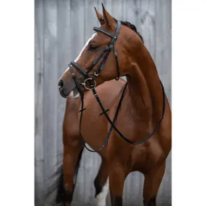 Bitless bridle for horses HKM Economic image-4